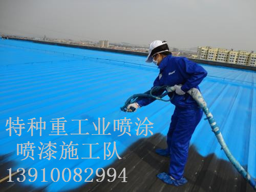 金州包括彩钢瓦喷漆翻新（